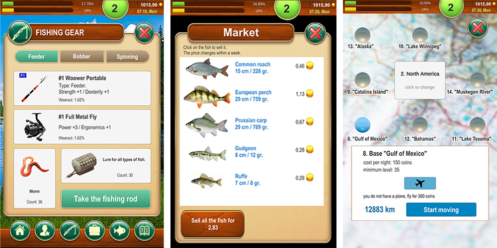 Fishing Baron!   Realistic fishing game! 