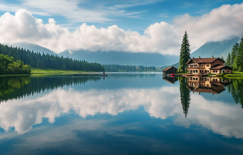 fishing base 6 - Mountain Lake