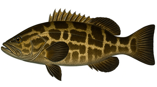Black Grouper - Fishing Baron game