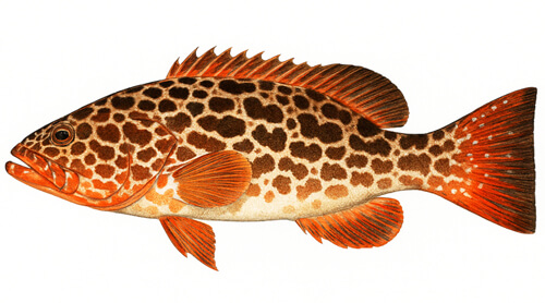 Yellowfin Grouper - Fishing Baron game