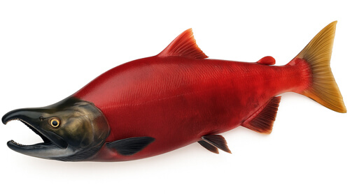 Salmón rojo - Fishing Baron game